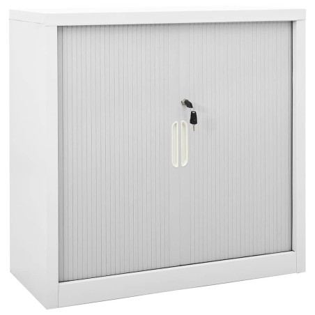 Armoire à portes coulissantes Gris 90x40x90 cm Acier 633588633588