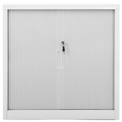 Armoire à portes coulissantes Gris 90x40x90 cm Acier 633588633588