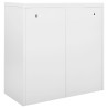 Armoire à portes coulissantes Gris 90x40x90 cm Acier 633588633588
