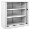 Armoire à portes coulissantes Gris 90x40x90 cm Acier 633588633588