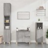 Armoire de bain sonoma gris 65x33x60 cm bois d'ingénierie 633591633591