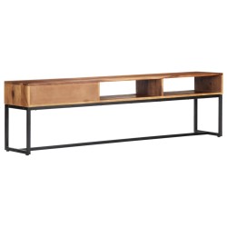 Meuble TV 160x30x45 cm Bois de Sesham massif 633601633601
