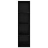 Ensemble meuble TV Montage mural Chêne noir 37 x 37 x 142,5 cm 633605633605