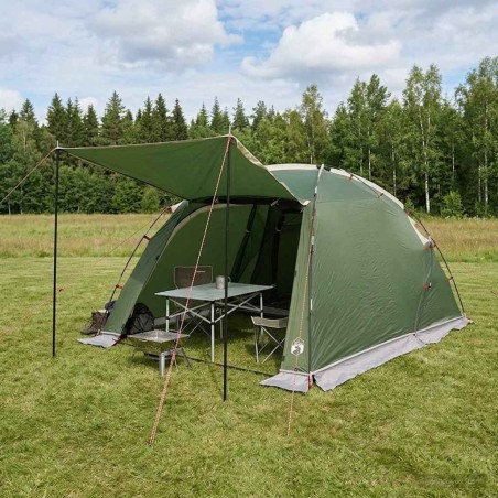 Tente tunnel Vert 361 x 235 x 147 cm 633612633612