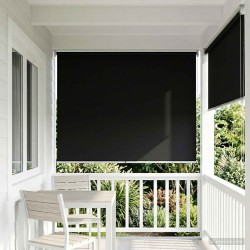 Store roulant extérieur protection UV Noir 145 x 230 cm (L x H) 633615633615