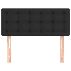 Tête de lit Noir 90x5x78/88 cm Similicuir 633623633623