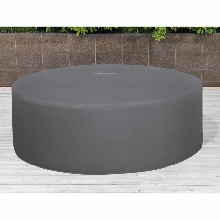 Bestway Housse Gris Ø216 x 80 cm PVC et POM 633624633624