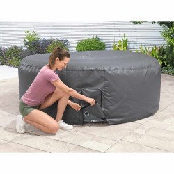 Bestway Housse Gris Ø216 x 80 cm PVC et POM 633624633624