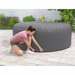 Bestway Housse Gris Ø216 x 80 cm PVC et POM 633624633624
