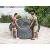 Bestway Housse Gris Ø216 x 80 cm PVC et POM 633624633624