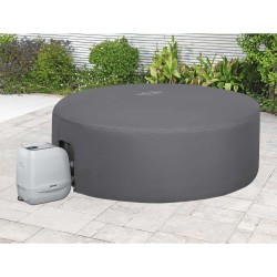 Bestway Housse Gris Ø216 x 80 cm PVC et POM 633624633624
