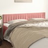 Têtes de lit Rose 200x5x78/88 cm Velours 633626633626