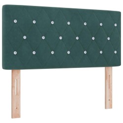 Tête de lit Vert foncé 90 cm Velours 633630633630