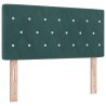 Tête de lit Vert foncé 90 cm Velours 633630633630