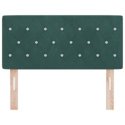 Tête de lit Vert foncé 90 cm Velours 633630633630