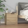 Tables de chevet 2 pcs Chêne sonoma 40x39x40 cm 633636633636