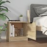 Tables de chevet 2 pcs Chêne sonoma 40x39x40 cm 633636633636