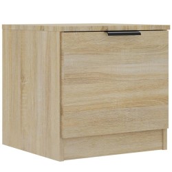 Tables de chevet 2 pcs Chêne sonoma 40x39x40 cm 633636633636