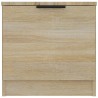 Tables de chevet 2 pcs Chêne sonoma 40x39x40 cm 633636633636
