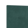 Tête de lit Vert foncé 144 cm Velours 633640633640
