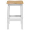 Tabouret de bar haut EKAI 2 pcs Blanc 40 x 29 x 63 cm 633641633641