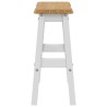 Tabouret de bar haut EKAI 2 pcs Blanc 40 x 29 x 63 cm 633641633641