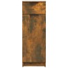 Armoire de bain Chêne fumé 32x34x90 cm Bois d'ingénierie 633643633643
