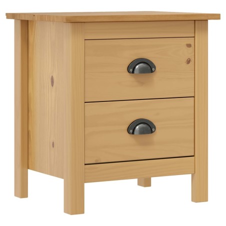 Table de chevet Hill 46x35x49,5 cm Bois de pin solide 633644633644