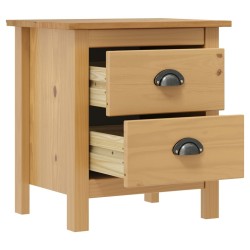 Table de chevet Hill 46x35x49,5 cm Bois de pin solide 633644633644