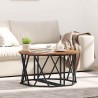 Table basse Bois Ancien 80 x 80 x 42 cm 633649633649