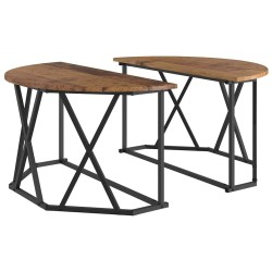 Table basse Bois Ancien 80 x 80 x 42 cm 633649633649