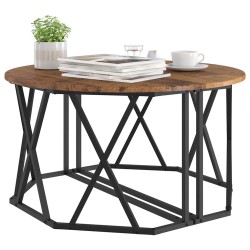 Table basse Bois Ancien 80 x 80 x 42 cm 633649633649