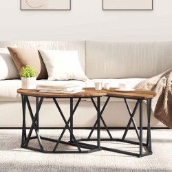 Table basse Bois Ancien 80 x 80 x 42 cm 633649633649
