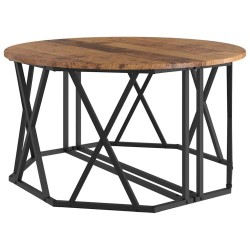 Table basse Bois Ancien 80 x 80 x 42 cm 633649633649