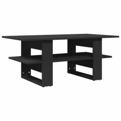 Table basse noir 102x55x42 cm bois d'ingénierie 633651633651