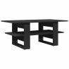 Table basse noir 102x55x42 cm bois d'ingénierie 633651633651