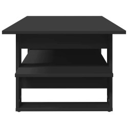 Table basse noir 102x55x42 cm bois d'ingénierie 633651633651