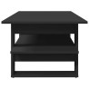 Table basse noir 102x55x42 cm bois d'ingénierie 633651633651