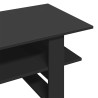 Table basse noir 102x55x42 cm bois d'ingénierie 633651633651