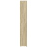 Armoire de salle de bain Chêne sonoma 30x30x183,5 cm Aggloméré 633654633654