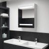 Armoire de salle de bain à miroir LED 50x13,5x60 cm 633661633661