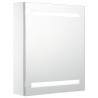 Armoire de salle de bain à miroir LED 50x13,5x60 cm 633661633661