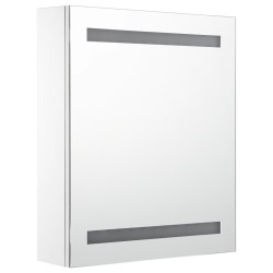 Armoire de salle de bain à miroir LED 50x13,5x60 cm 633661633661