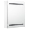 Armoire de salle de bain à miroir LED 50x13,5x60 cm 633661633661