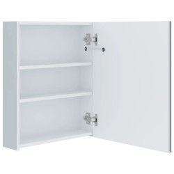 Armoire de salle de bain à miroir LED 50x13,5x60 cm 633661633661