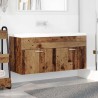 Armoire d'évier avec stockage Bois ancien Bois d'ingénierie 633672633672