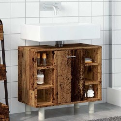 Armoire de salle de bain vieux bois 60x32x53,5 cm 633677633677