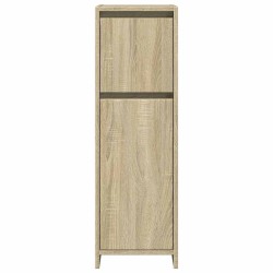 Armoire de salle de bain Chêne sonoma 30x30x95 cm Aggloméré 633679633679
