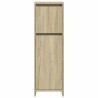 Armoire de salle de bain Chêne sonoma 30x30x95 cm Aggloméré 633679633679