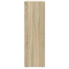 Armoire de salle de bain Chêne sonoma 30x30x95 cm Aggloméré 633679633679